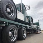Clean Fleet Detailing Green Truck