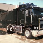 Clean Fleet Detailing Black Truck With Trailer